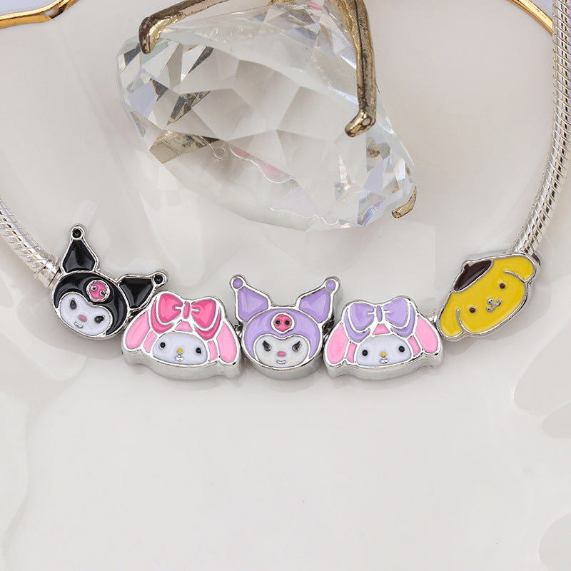 Pink Cute Cartoon Beaded Accessories JiaR002