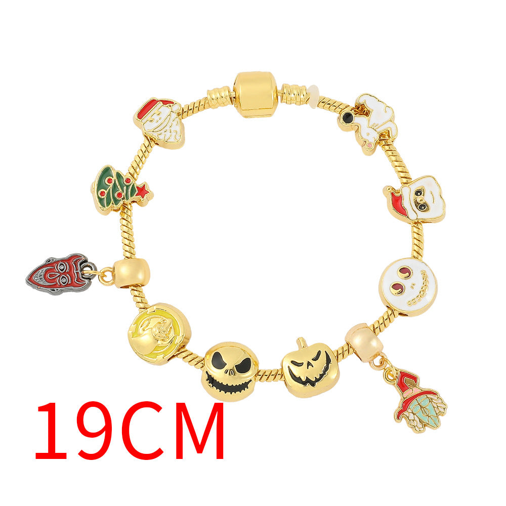 Bracelet Cartoon character triangle alloy bracelet (M) ZhuoX011