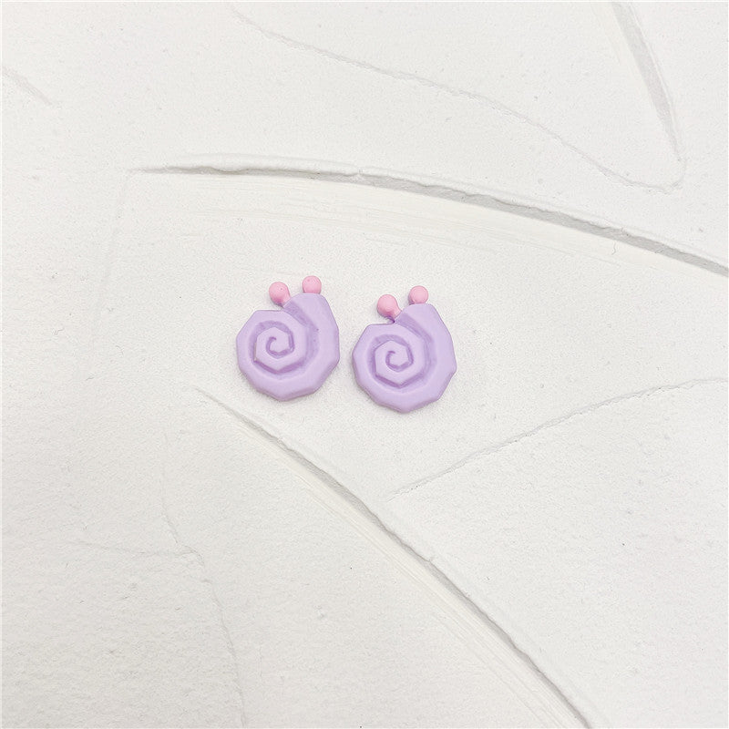 Resin Fox Rabbit Earrings (Minimo de Compra 2) MYA-WWHM048