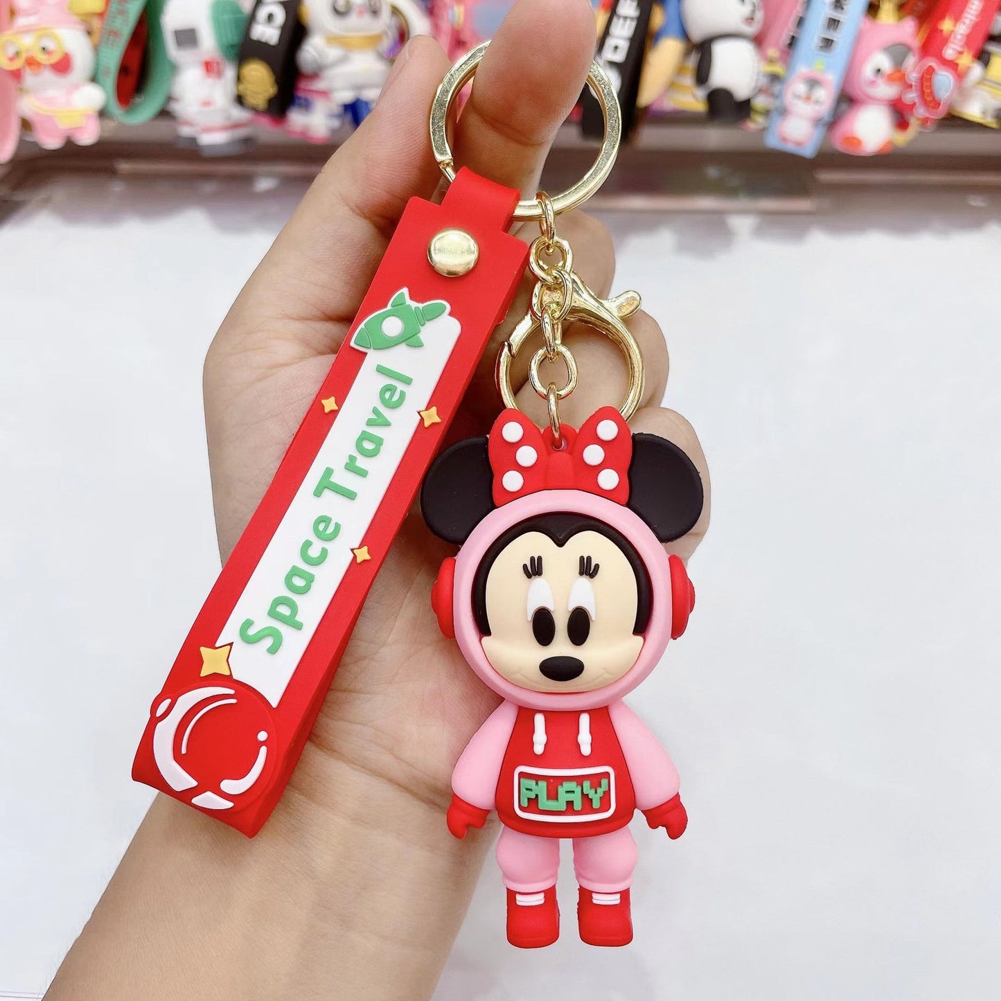 PVC new doll cartoon keychain (Minimo de compra 2）MIC-JuS007