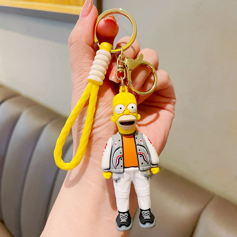 Keychain PVC Cute Cartoon Doll Pendant Minimo de compra 2 (M) LeZ031