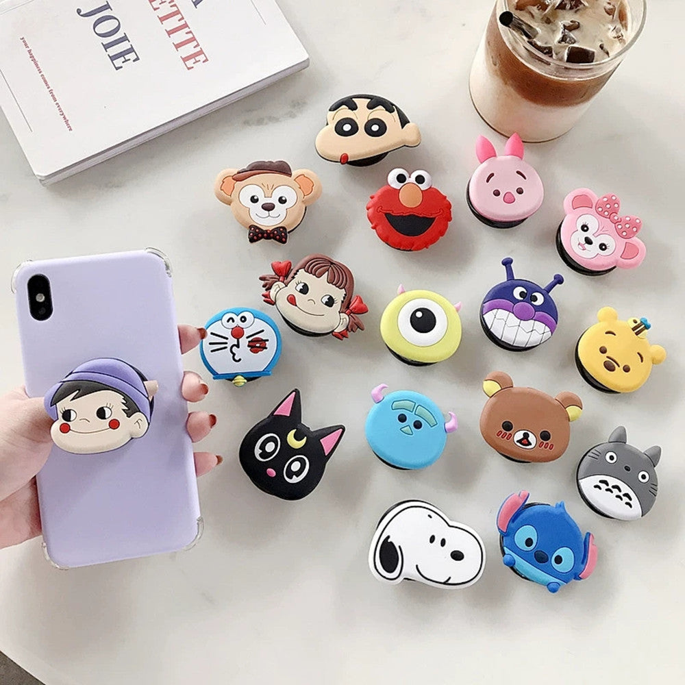 Silicone cartoon phone holder (Minimo de Compra 2) MIC-MLTD008