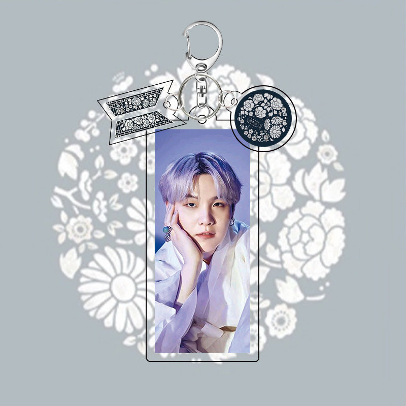 Acrylic BUTTER keychain MIC-XingY007