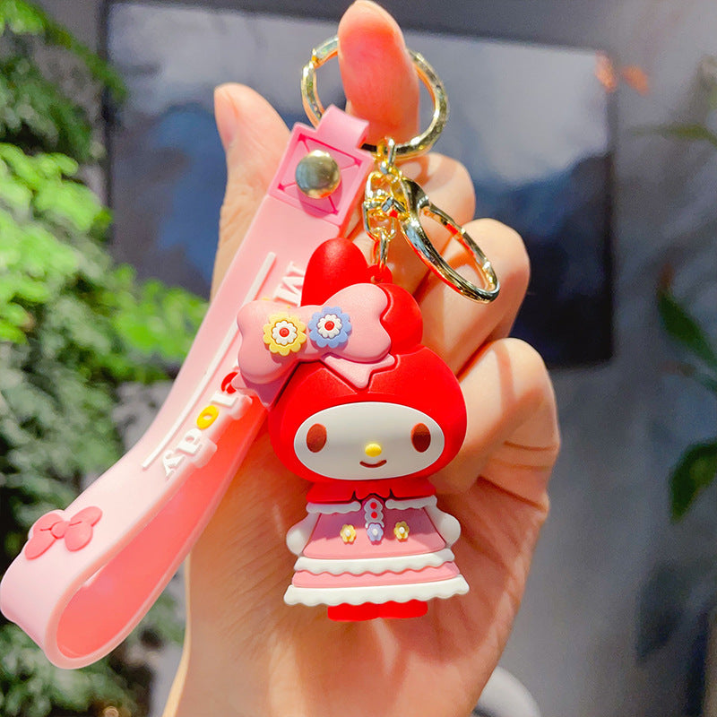 PVC cartoon cute flower season keychain MIC-JinG051