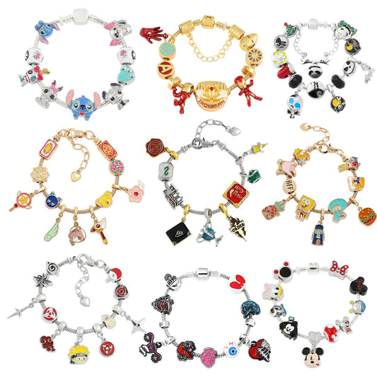 Alloy cartoon anime series bracelet (Minimo de Compra 4) MIC-BoS013