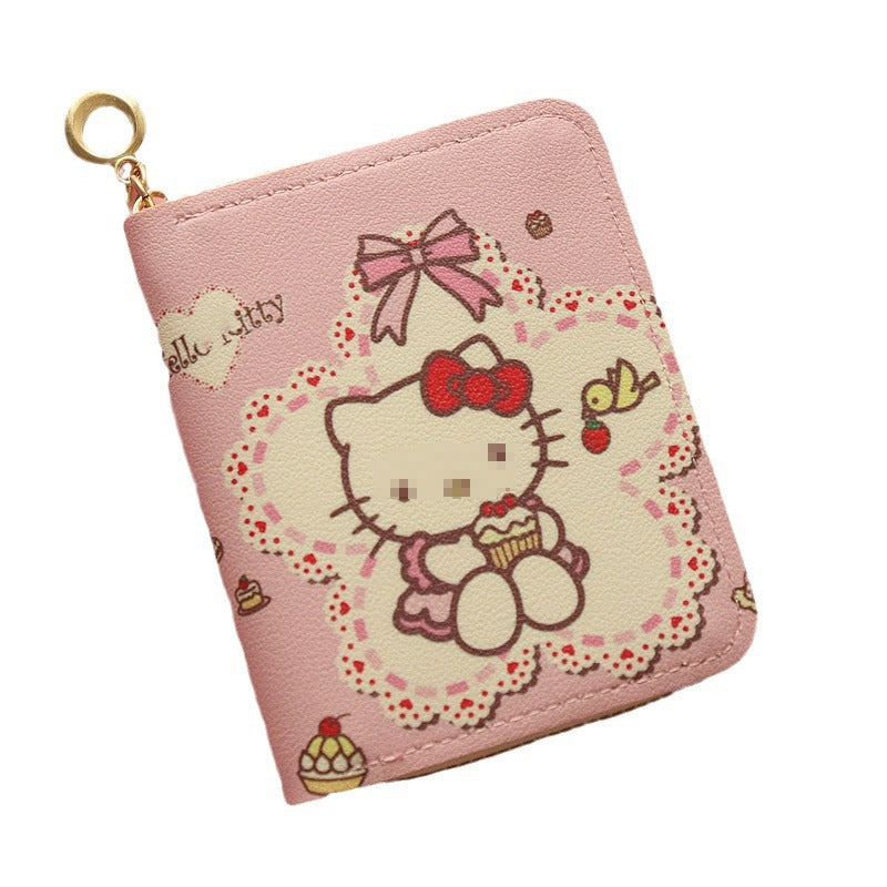 PU printed cartoon cute zero wallet (Minimo de compra 3) MYA-JiaL004