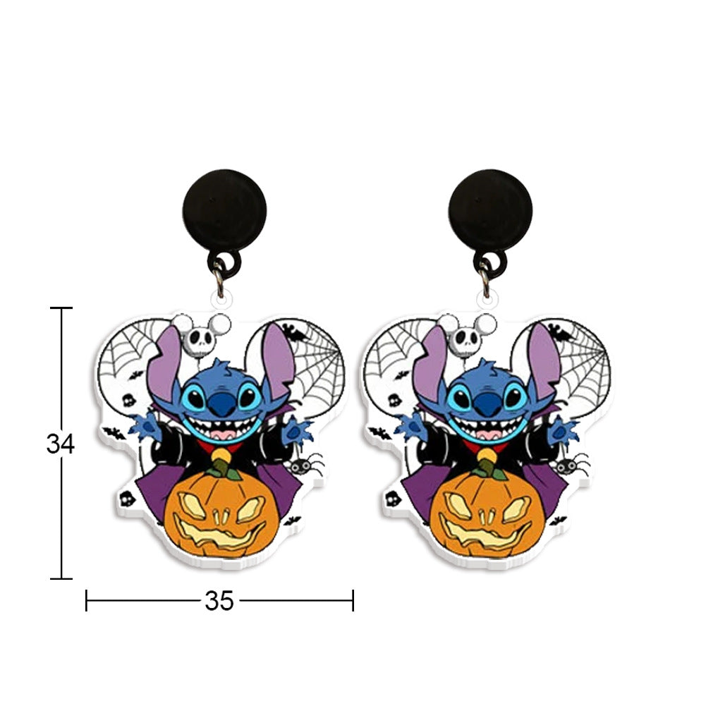 Alloy cartoon cute earrings (Minimo de Compra 2) MYA-ZhaoH001