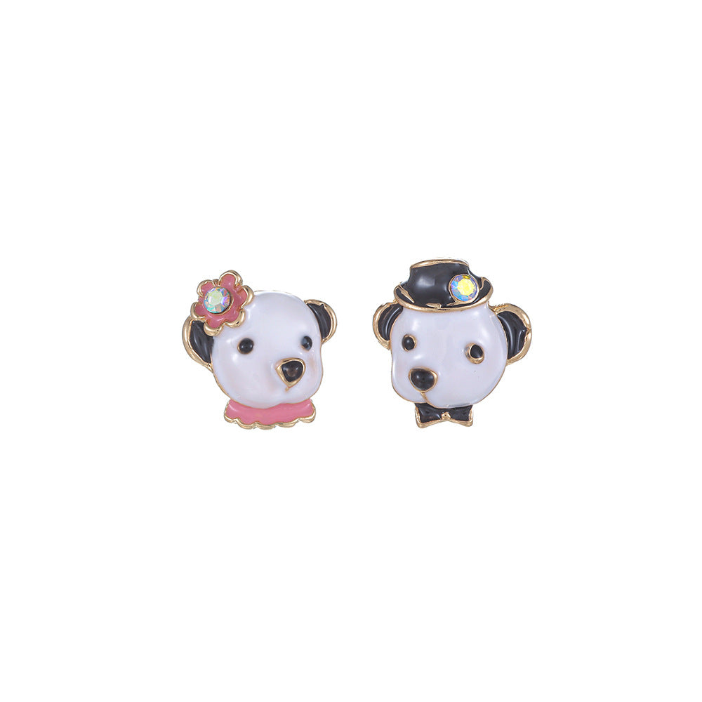 Alloy New Cartoon Dog Earrings (Minimo de Compra 2) MIC-LiangR005