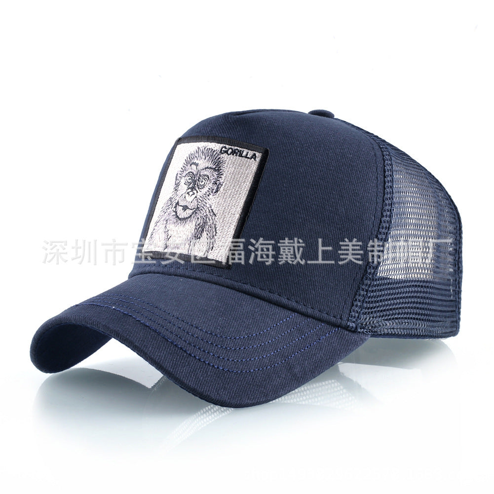 Nylon embroidered animal Baseball cap MYA-DSM013