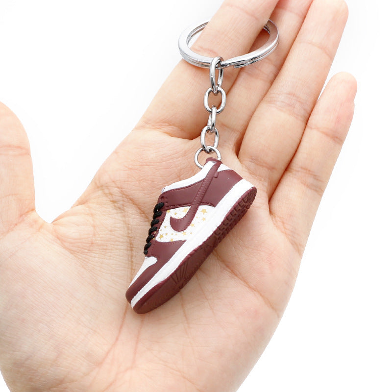 plastic trend skateboard shoes keychain (M) MIC-QLP003