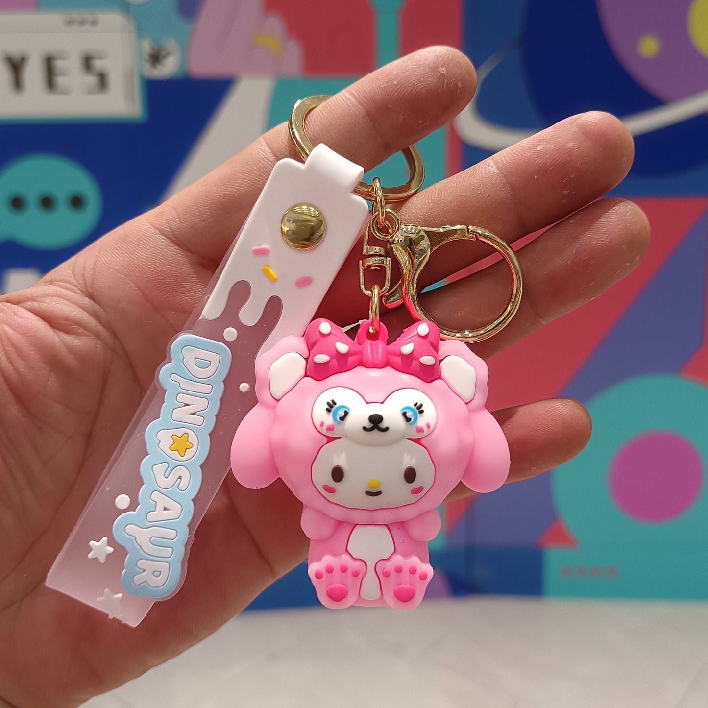 PVC New Cartoon Cute Keychain MYA-YiC011