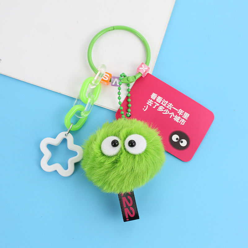 plastic plush doll keychain Shum004