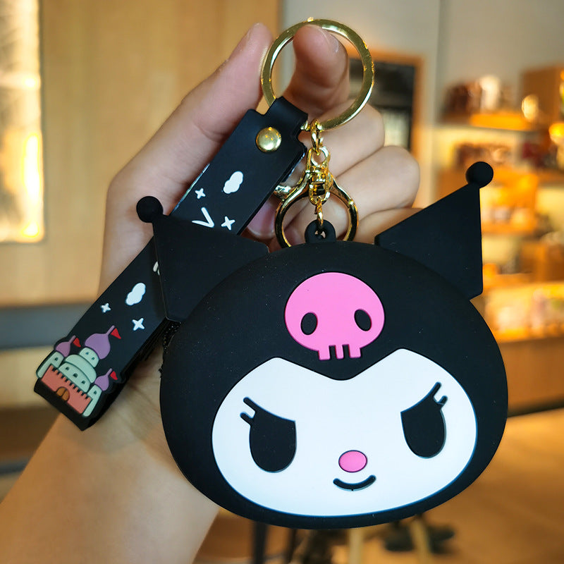 Keychains PVC Hardware Cute Cartoon Animated Coin Purse (S) MIC-YMeng019