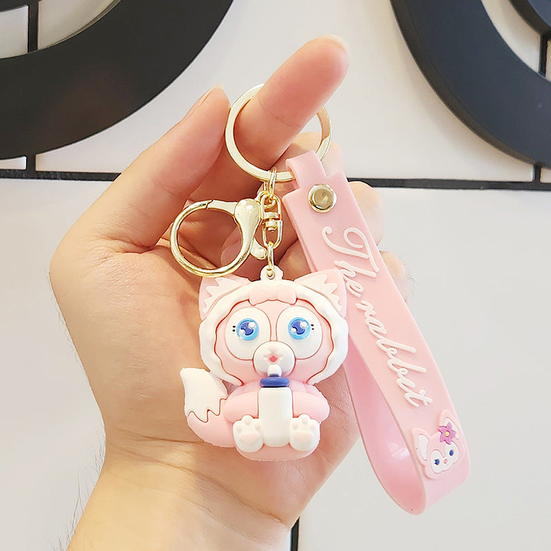 PVC New Cartoon Drip Glue Keychain MIC-ZhuoJ009