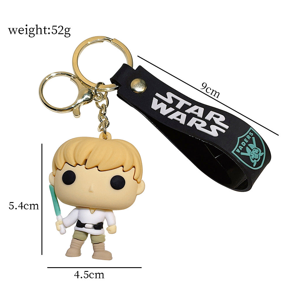 PVC Star Wars cartoon keychain  MYA-QiC019