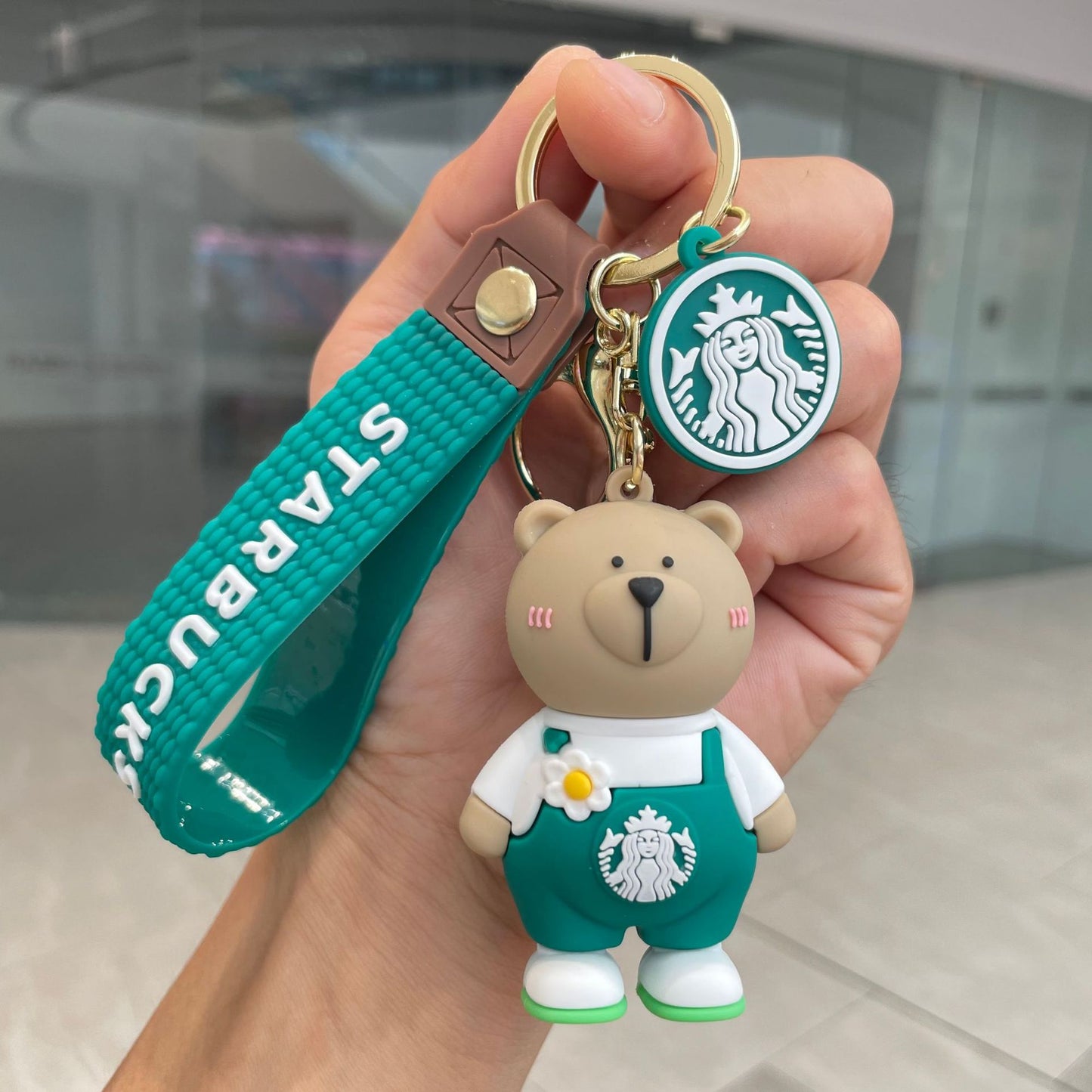 PVC New Starbucks Milk Tea Cup Keychain MIC-YaoP025