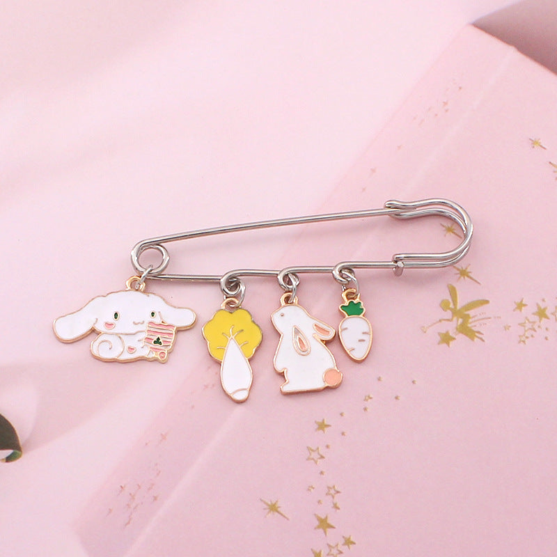 Alloy cartoon animal brooch (Minimo de compra 2) MIC-LiY011