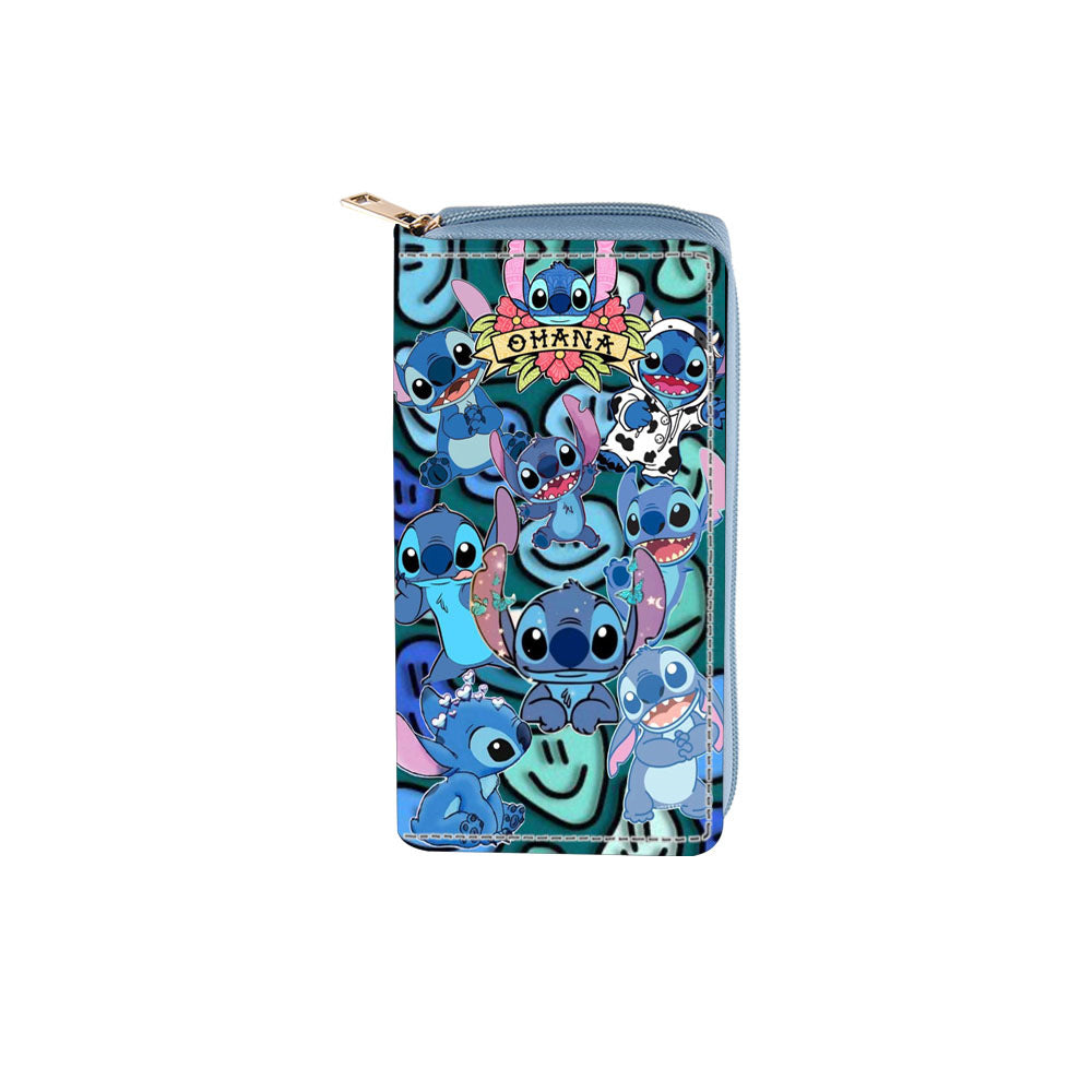 PU long cartoon zipper wallet (Minimo de compra 3) MYA-Dengx001