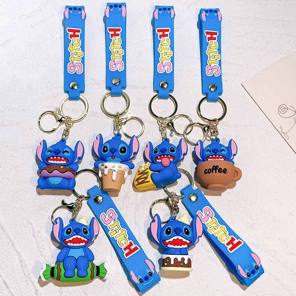 PVC new dessert cartoon keychain  MIC-QiC020