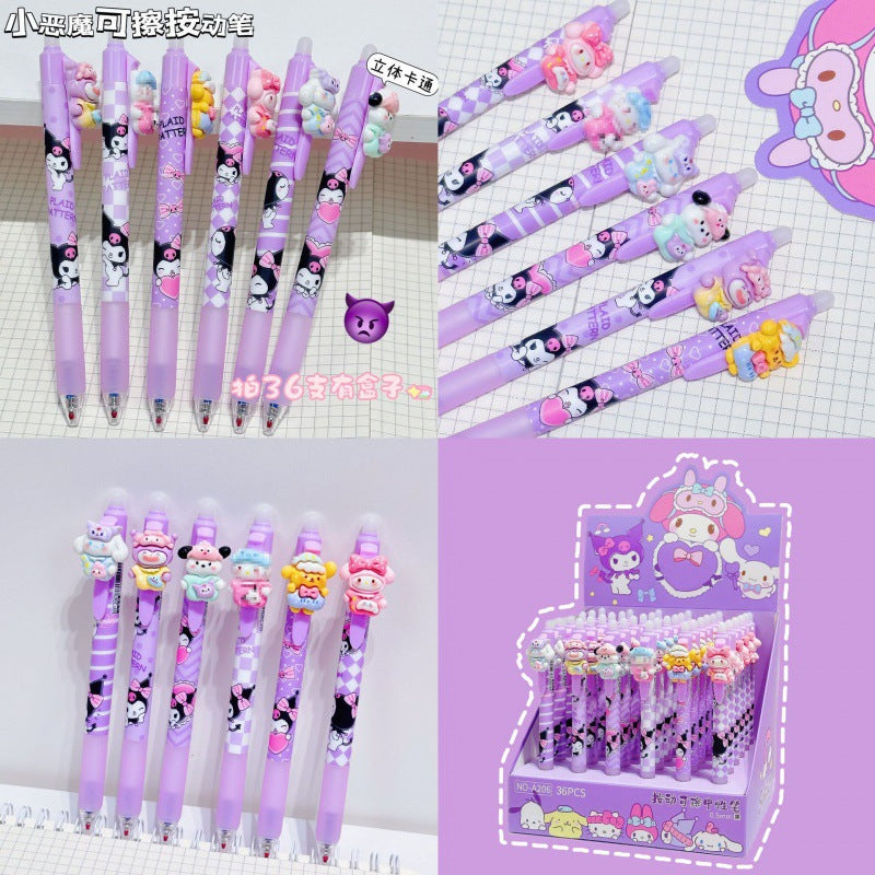 Acrylic lovely doll neutral pen 36PCS MIC-HeH006