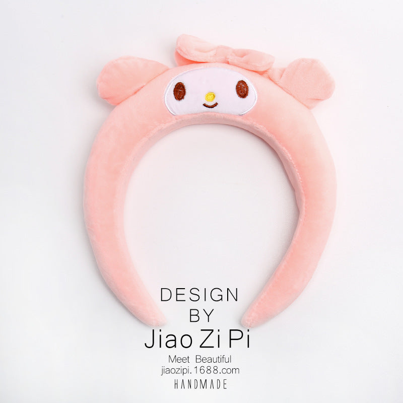 Plush cartoon cute hair hoop (Minimo de Compra 2) MIC-JZP008