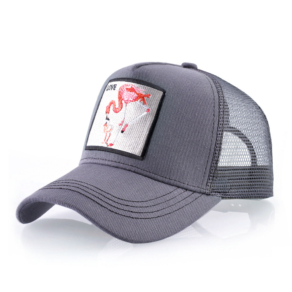 Nylon animal embroidery Baseball cap MYA-DSM004