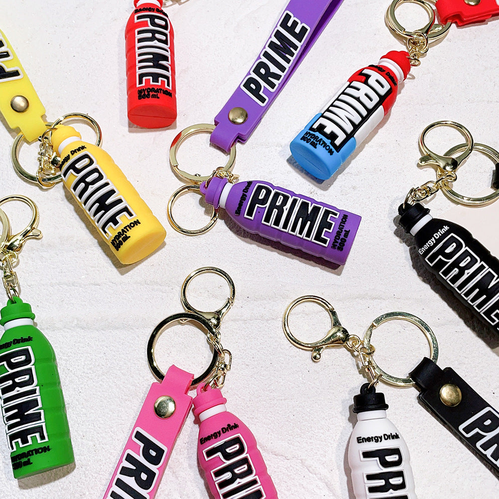 PVC New Cartoon bottle Keychain MYA-QiC013