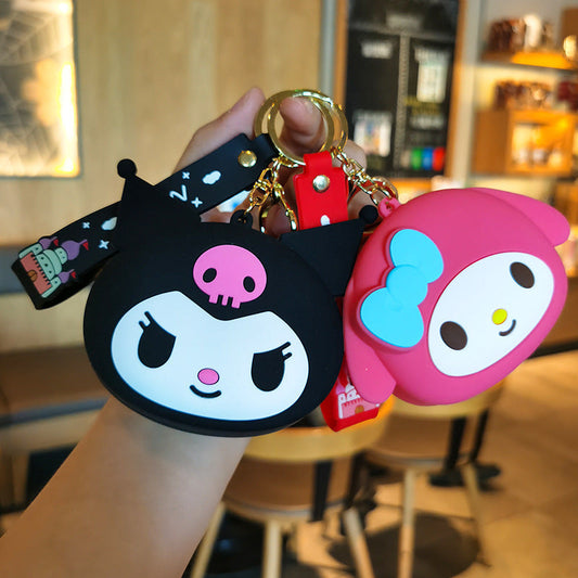 Keychains PVC Hardware Cute Cartoon Animated Coin Purse (S) MIC-YMeng019