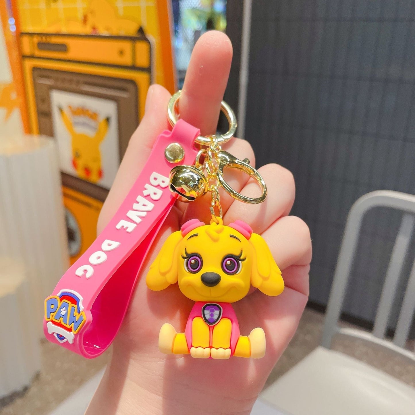 Keychains PVC Hardware Animation Cartoon Cute (M) Minimo de compra 2 HYu004