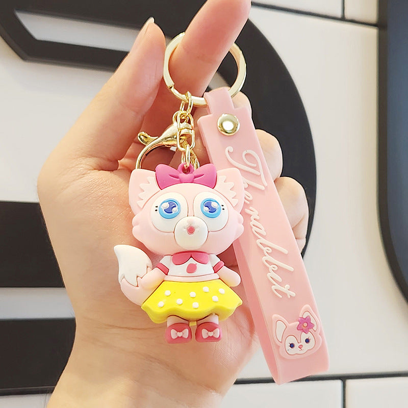 PVC New Cartoon Drip Glue Keychain MIC-ZhuoJ009