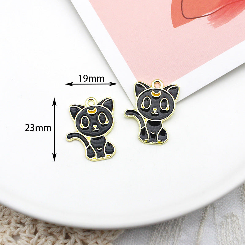 Alloy cartoon beautiful girl warrior pendant (Minimo de Compra 10) MYA-JingX015