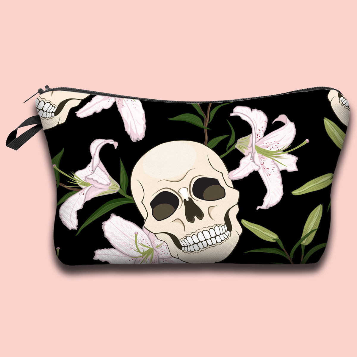 Polyester Skull Printing Makeup Bag (Minimo de Compra 2) MYA-QB002