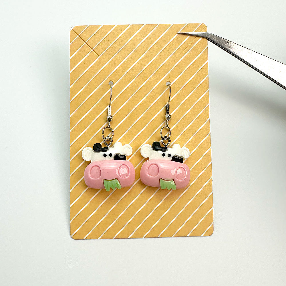 Resin Funny Earrings MIC-MingC019