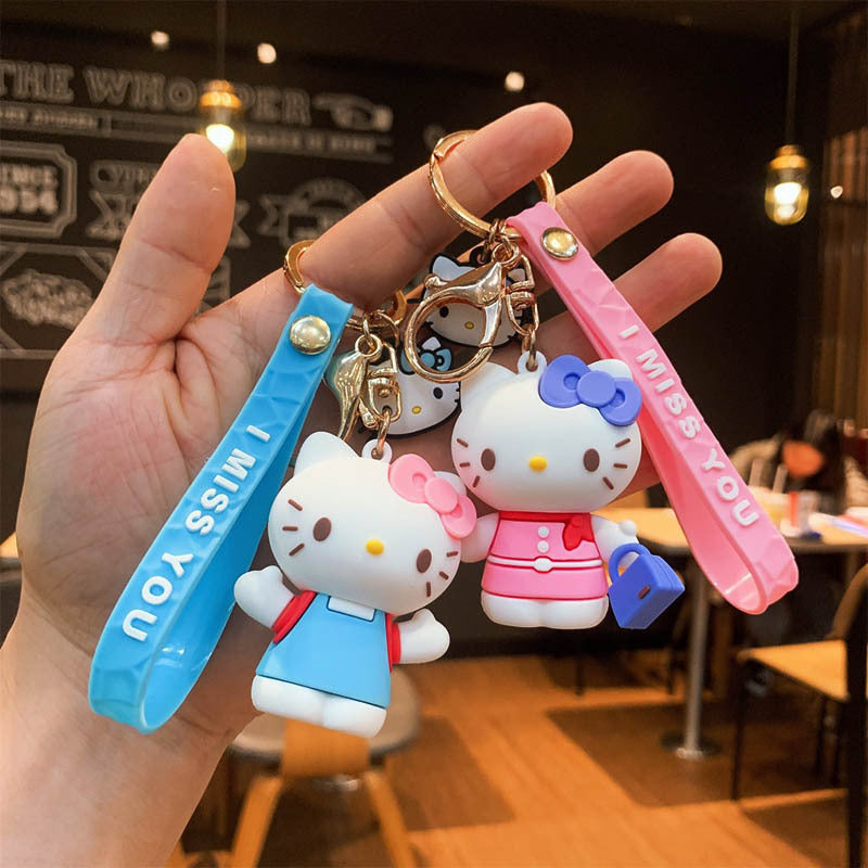 PVC cartoon doll keychain MIC-ZhiC001