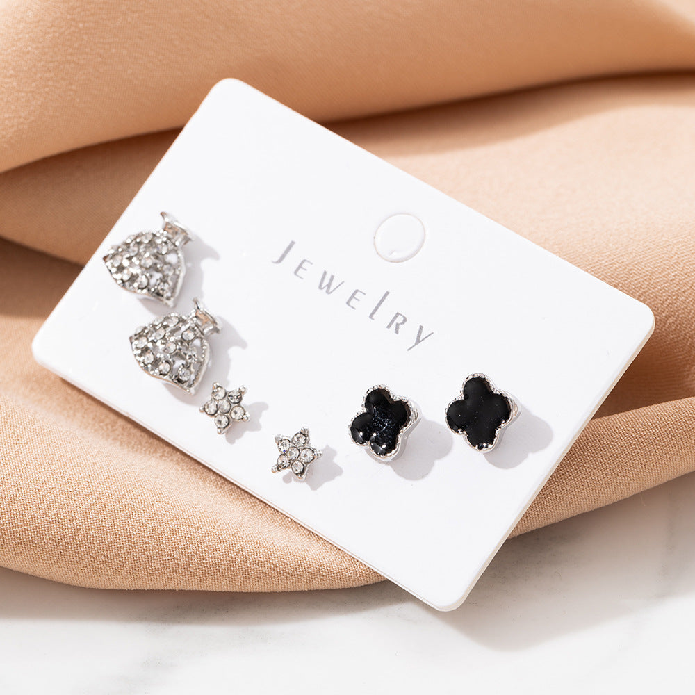 A cute set of stud earrings for a week(Minimo de Compra 3) MIC-JYuan003