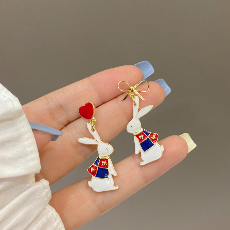 Cute Cartoon Bunny Earrings MIC-BaoY022