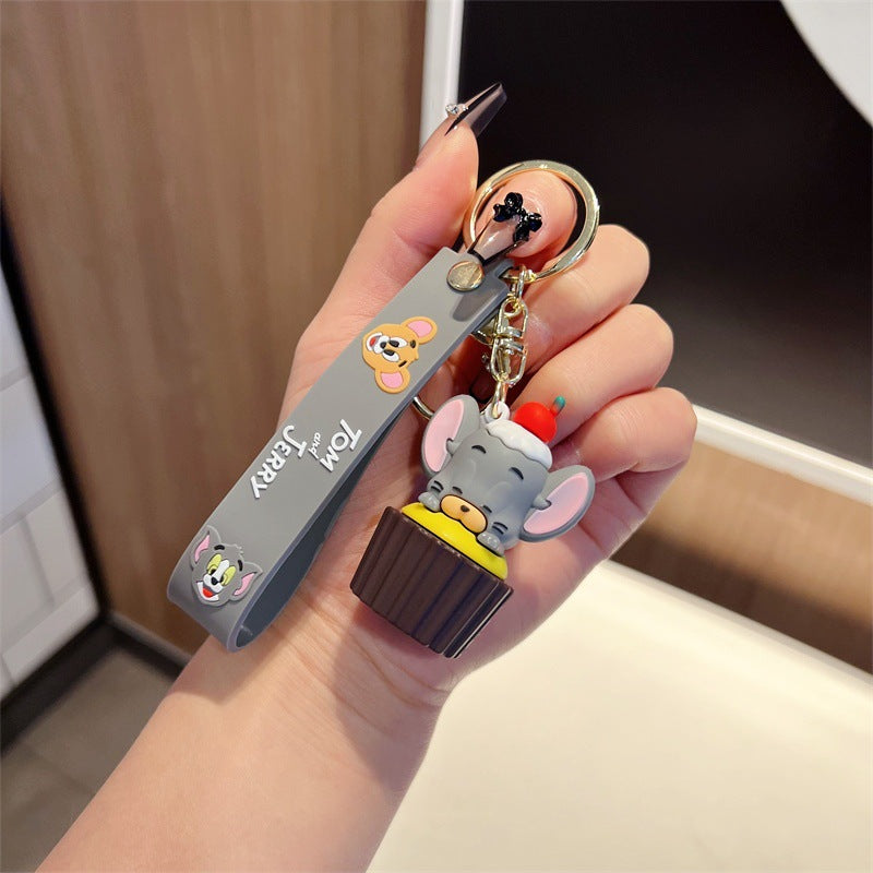 PVC cute cartoon keychain MYA-JinB028