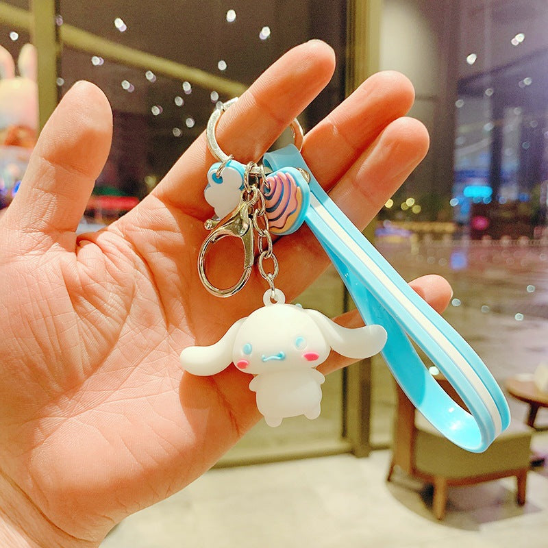 keychain Cute silicone doll pendant doll keychainMIC-JuJi001