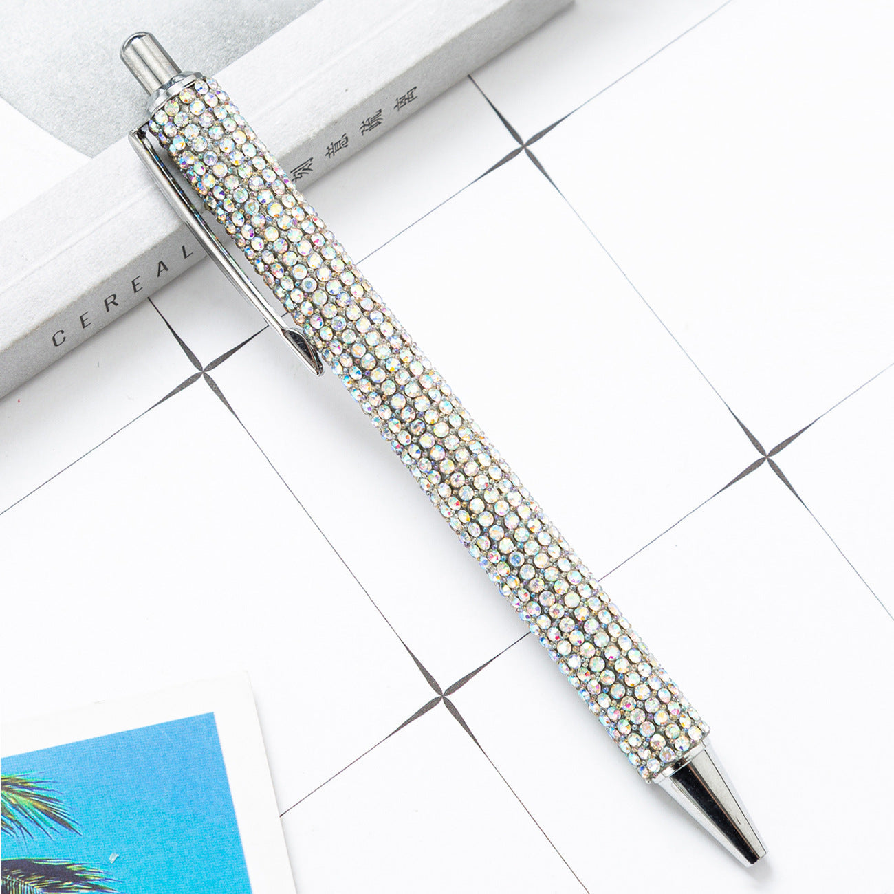 Metal Rhinestone Ballpoint Pen Huah021