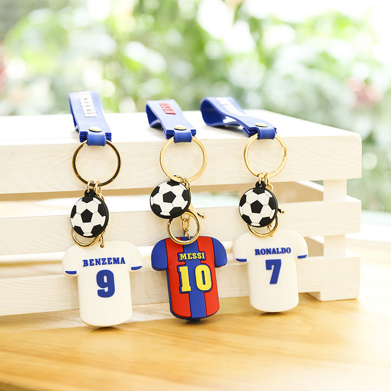 Keychain PVC World Cup Fan Souvenir Pendant Minimo de compra 2 XHuang004