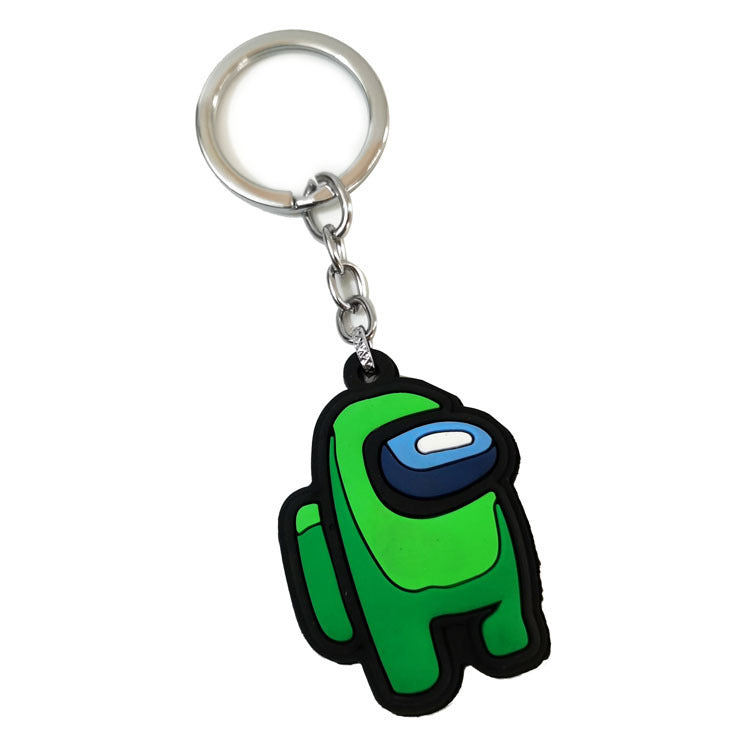 PVC Silicone Jewelry Game Series Keychain MIC-QLP023