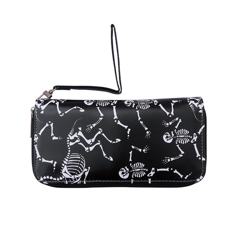 PU Funny Skull Wallet MIC-MaoM008