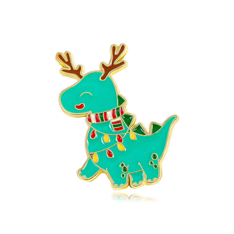 Alloy Christmas series cartoon brooch (Minimo de Compra 5) MYA-YiN016