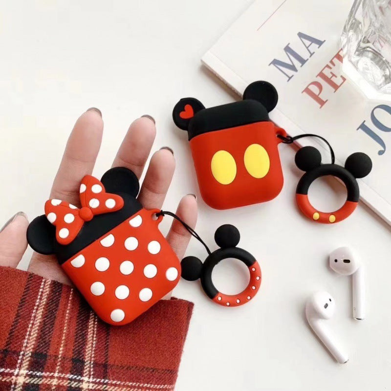 Silicone cartoon earphone case (Minimo de compra 2) MIC-JLF012