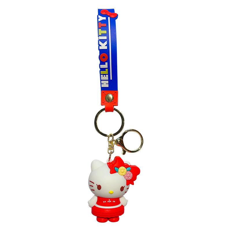 PVC cartoon cute flower season keychain MIC-JinG051