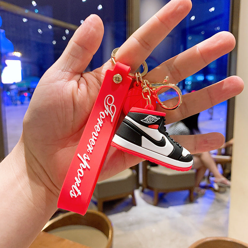 Sneakers Alloy Silicone PVC Keychain Minimo de compra 2 YiChang001