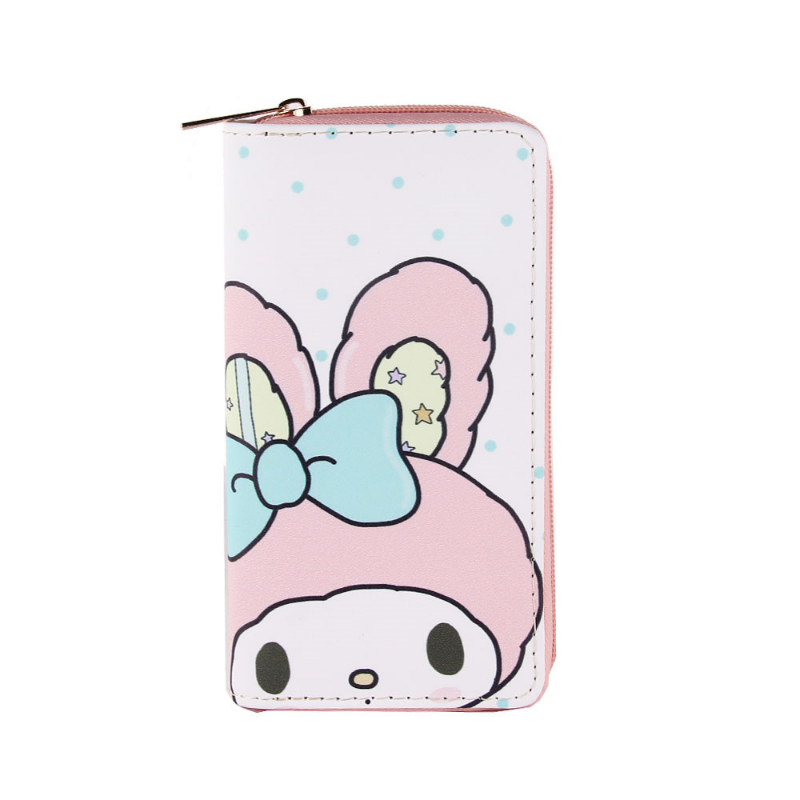 PU cartoon long zipper wallet (S) MIC-DengX027