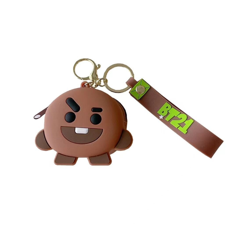 keychain Silicone Creative Cartoon Coin Purse MIC-Huofan016