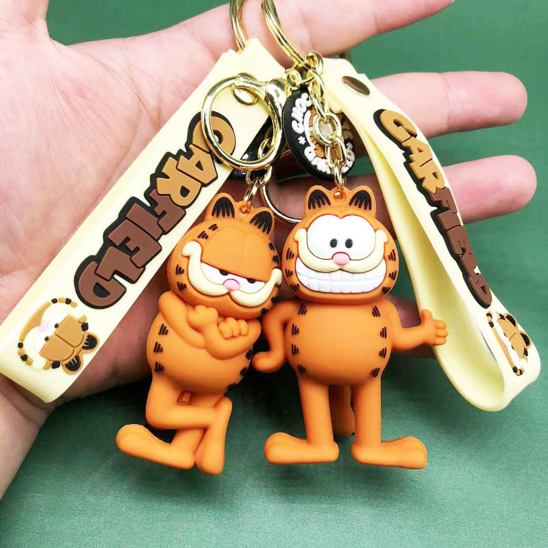 Keychain PVC Cute Cartoon Cat Pendant Minimo de compra 2 (M) XSZ010