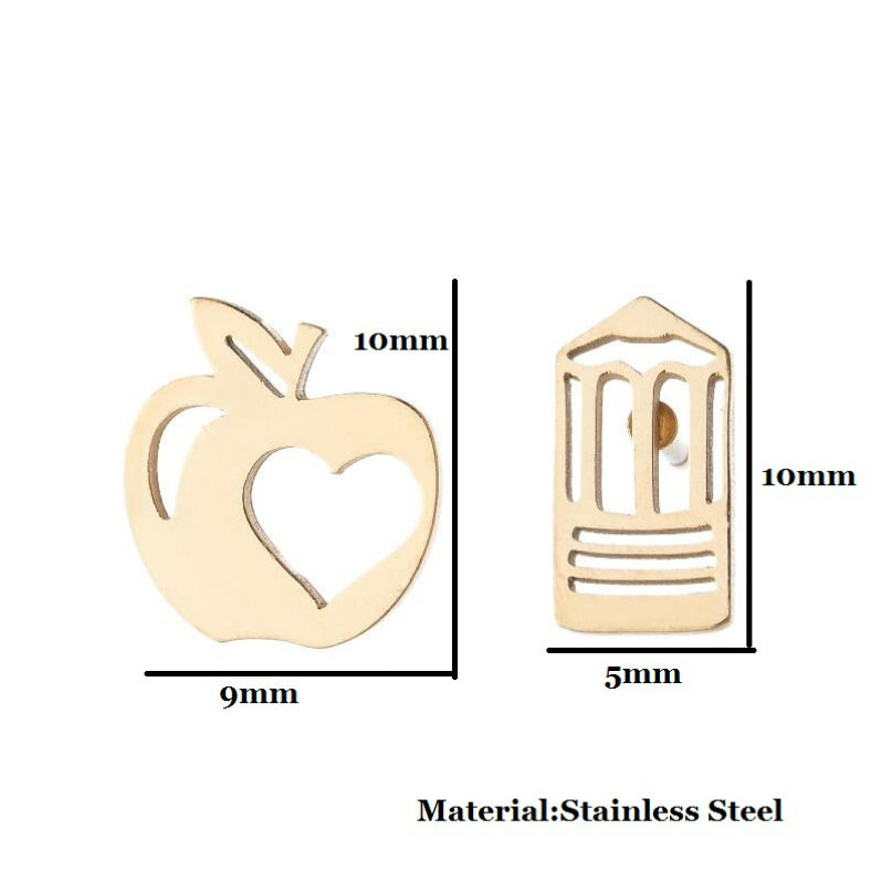 Stainless Steel Personality Earrings SS035